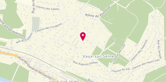 Plan de Major Cab Company, 20 Chemin des Jeunes Plantes, 78740 Vaux-sur-Seine