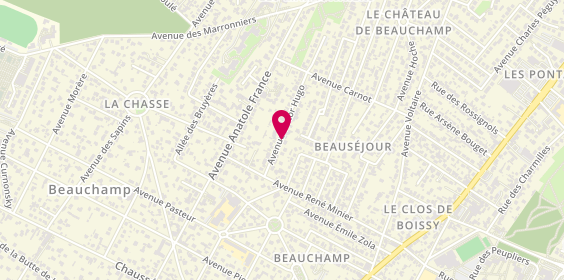 Plan de Abt, 20 Avenue Victor Hugo, 95250 Beauchamp