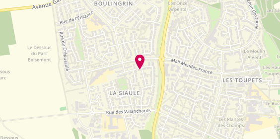 Plan de Toure alioune, 81 Rue Belle Saison, 95490 Vauréal