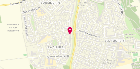 Plan de Taxi Dendoune, 59 Rue Belle Saison, 95490 Vauréal