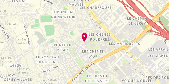 Plan de Abeilles Christine Taxis, 103 Rue des Chenes Mauves, 95000 Cergy
