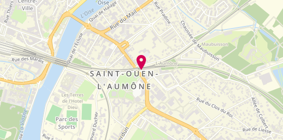 Plan de Abeilles Laurent Taxi 95, Rue Pierre Godet, 95310 Saint-Ouen-l'Aumône
