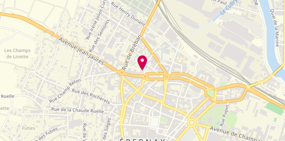 Plan de A'col taxi, 7 Rue Faubourg d'Igny, 51200 Épernay