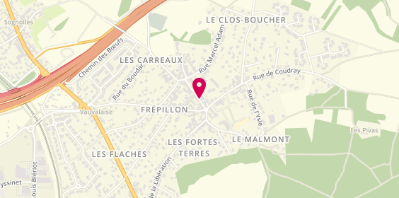Plan de Gentil, Taxi D Auvers Sur Oise 10 Grande Rue, 95740 Frépillon