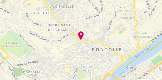 Plan de Assistance Taxi Pontoise, 5 Rue Gisors, 95650 Puiseux-Pontoise