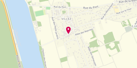 Plan de Taxi du Prieuré, 4 Place Prieuré, 78270 Limetz-Villez