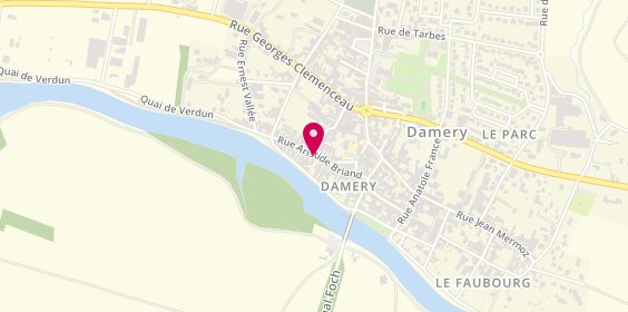 Plan de Damery taxi, 45 Rue Flandre Dunkerque, 51480 Damery