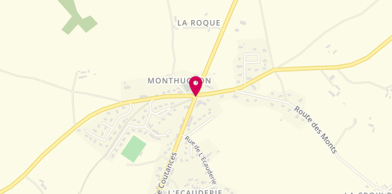 Plan de Taxi Lemonnier, 8 Route de Coutances, 50200 Monthuchon