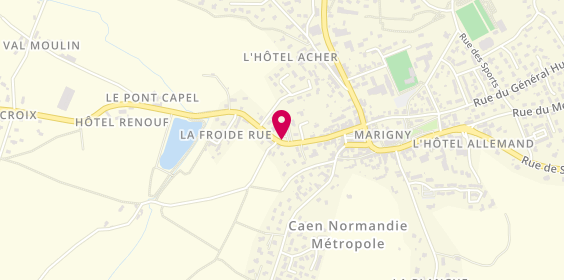 Plan de Marigny Taxi, 48 Rue Auguste Eudeline, 50570 Marigny