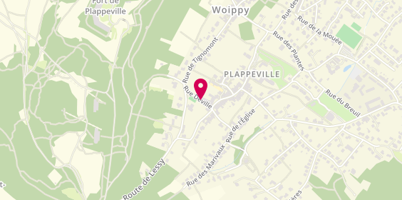 Plan de Taxi Plappeville, 3 Rue Deville, 57050 Plappeville
