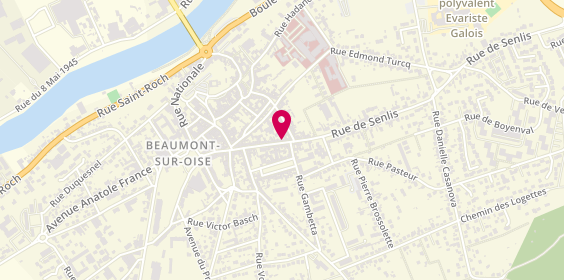 Plan de Taxis Legrix Christophe, 46 Bis Rue Edouard Bourchy, 95260 Beaumont-sur-Oise