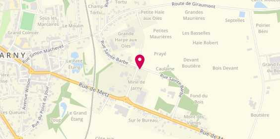 Plan de Noel Ambulances, 32 Rue Sainte Barbe, 54800 Jarny