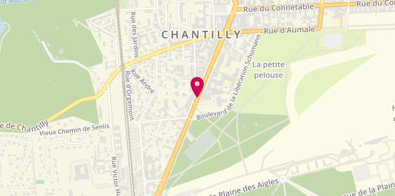 Plan de Allianc'Taxis, 26 Avenue Mar Joffre, 60500 Chantilly