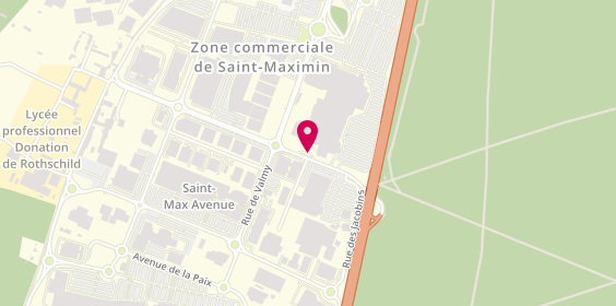 Plan de Taxi / Transport, 6 Rue Gambetta / Nogent Sur Oise, 60740 Saint-Maximin