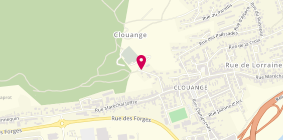 Plan de Leininger Philippe, 28 Rue Grotte, 57185 Clouange