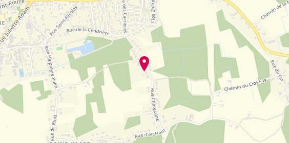 Plan de Taxi Lenoir Corinne, 33 Rue Châtelaine, 60410 Saint-Vaast-de-Longmont