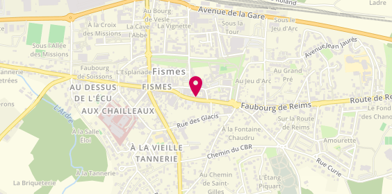 Plan de Taxis Fismes Assistance, 7 Rue Camille Rigaux, 51170 Fismes