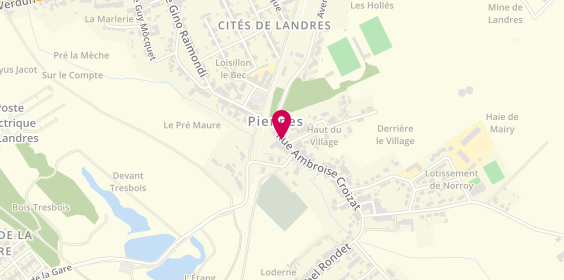 Plan de Taxi Dupasquier, 7 Rue Ambroise Croizat, 54490 Piennes