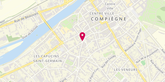 Plan de Taxi triolet, 6 Rue Charles Faroux, 60200 Compiègne