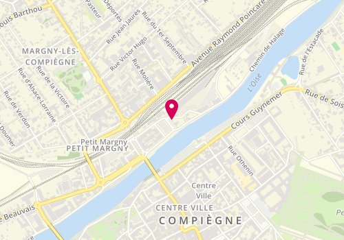 Plan de Taxi ROUILLY- Taxi Compiègne, 2 Rue de Lassigny, 60310 Lassigny