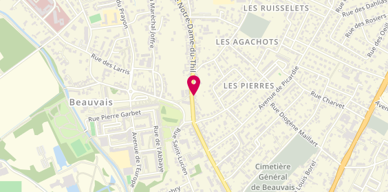 Plan de Michel Jean Pierre, 34 Route Notre-Dame du Thil, 60000 Beauvais