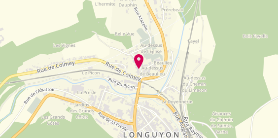 Plan de Ambulances Longuyon, 38 Rue Mar Foch, 54260 Longuyon