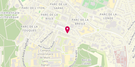 Plan de Station Taxis, Rue Jacques Boutrolle, 76130 Mont-Saint-Aignan