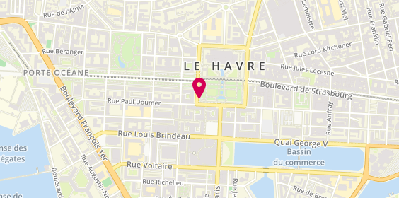 Plan de Taxi Allo Espace, 18 Rue Docteur Loir, 76600 Le Havre
