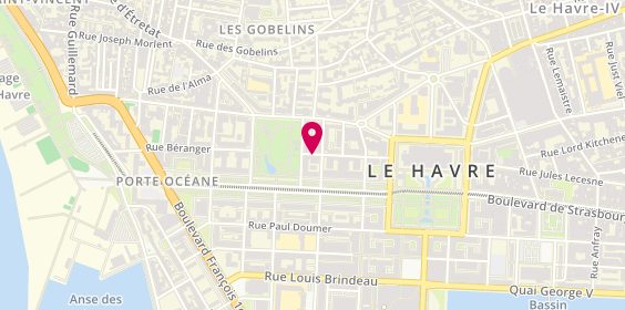 Plan de Taxi Espace Transfert, 4 Rue Jules Ancel, 76600 Le Havre