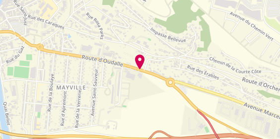 Plan de Espace transfert, 9 Route Oudalle, 76700 Gonfreville-l'Orcher