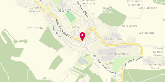 Plan de D'Ascenzio Alain, Zone Artisanale Abanis, 54730 Gorcy