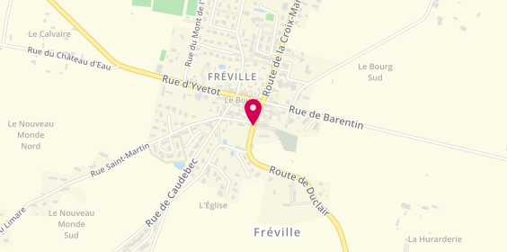 Plan de Barentin Taxi, Le Bourg Route de Blacqueville, 76190 Fréville