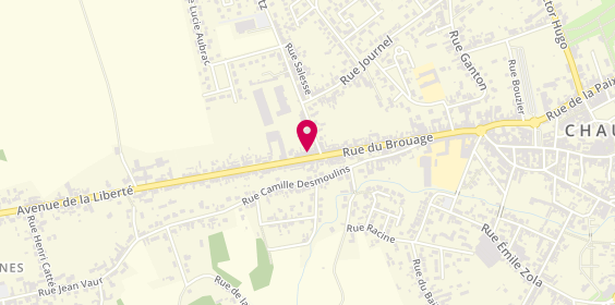 Plan de Taxi Ambulances Alizard, 10 Rue Mar de Lattre de Tassigny, 02300 Chauny