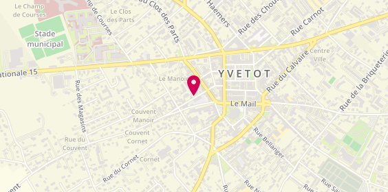 Plan de Taxi Alain Lavenu, 5 Rue Clos du Manoir, 76190 Yvetot