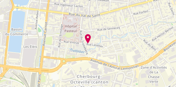 Plan de Taxis Communaux de la Hague, 6 Bis Rue Letellier, 50100 Cherbourg-Octeville