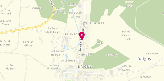 Plan de Sa Ambulances Turenne, 21 Route Givonne, 08140 Daigny