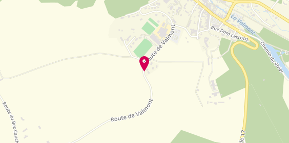 Plan de Taxi Heuzé, 15 Bis Route Valmont, 76540 Thiergeville