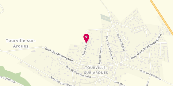 Plan de Nicolas VUE, 24 Rue des Champs, 76550 Tourville-sur-Arques