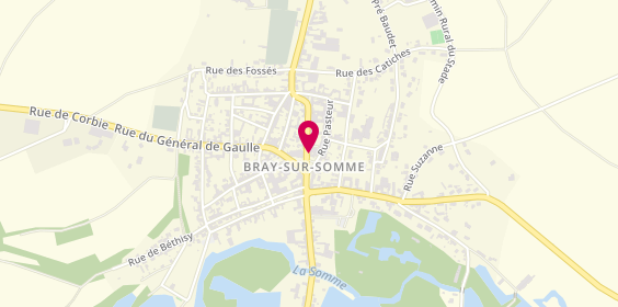 Plan de Ambulances Et Taxis Estienne, 2 Rue Gambetta, 80340 Bray-sur-Somme