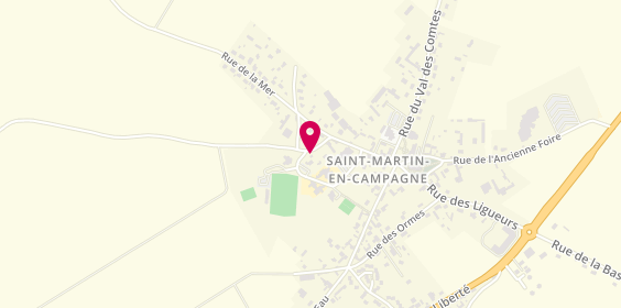 Plan de Gode Anthony, 5 Rue Calvaire, 76370 Saint-Martin-en-Campagne