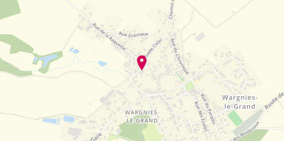 Plan de Onnaing Taxi, 9 Rue Valentin, 59144 Wargnies-le-Grand