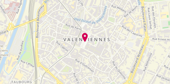 Plan de Groupement des Radios Taxis Valenciennois, 11 Résid Verley Rue Perfontaine, 59300 Valenciennes