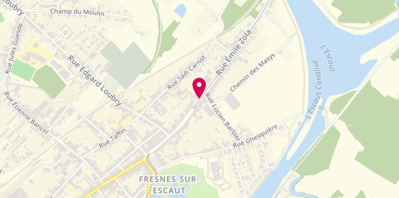 Plan de Delhaye Demolle Valérie, 96 Rue Emile Zola, 59970 Fresnes-sur-Escaut