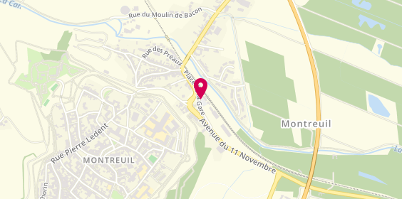 Plan de Allo Taxi Montreuil Sur Mer, 23 Résidence du Moulin, 62170 Campigneulles-les-Petites