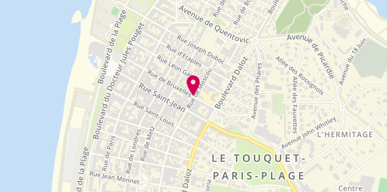 Plan de Taxi Opale, 54 Rue Moscou, 62520 Le Touquet-Paris-Plage