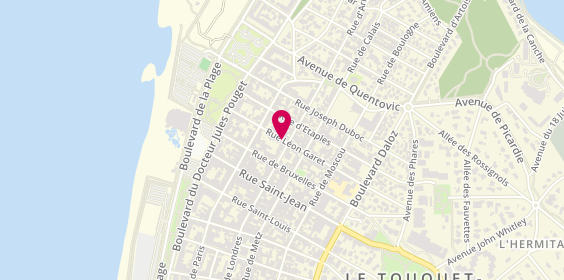 Plan de Seb Taxi, 52 Rue Léon Garet, 62520 Le Touquet-Paris-Plage