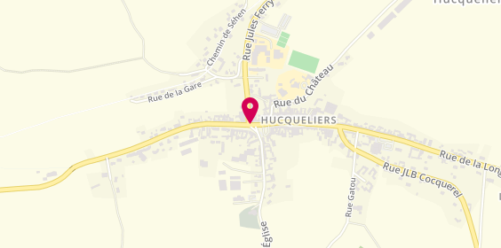 Plan de Ambulances Fourrier, 1 Rue Eglise, 62650 Hucqueliers