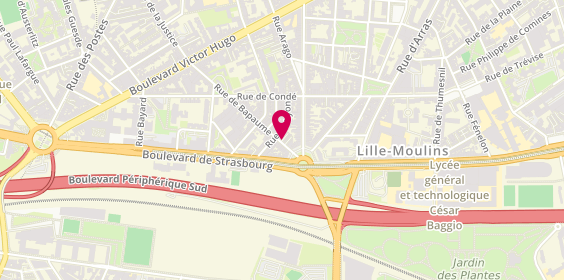 Plan de Taxi speed lille métropole, 85 Rue de Bapaume, 59000 Lille