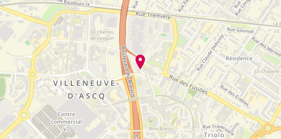 Plan de AA' Chti Taxi, Rue Taillerie, 59491 Villeneuve-d'Ascq