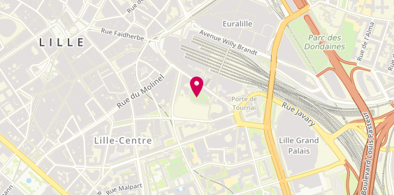 Plan de Taxe à Lille, 20 rue de Tournai, 59800 Lille